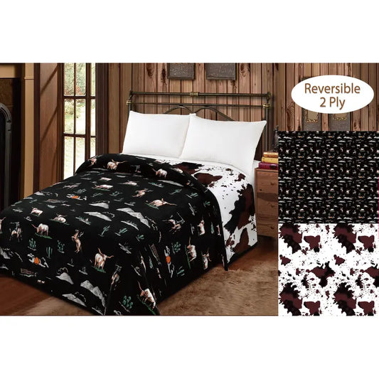 Silkara™ Cozy Cowgirl Blanket
